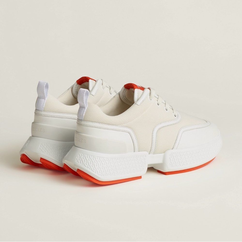 Hermes NEW GIGA Sneakers Women's size 39 - Picture 2 of 15